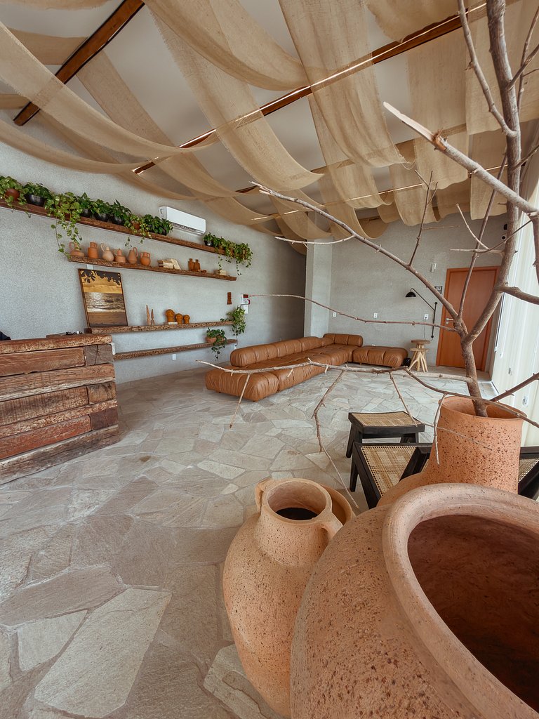 Lindo apartamento com Rooftop na Rota de Milagres